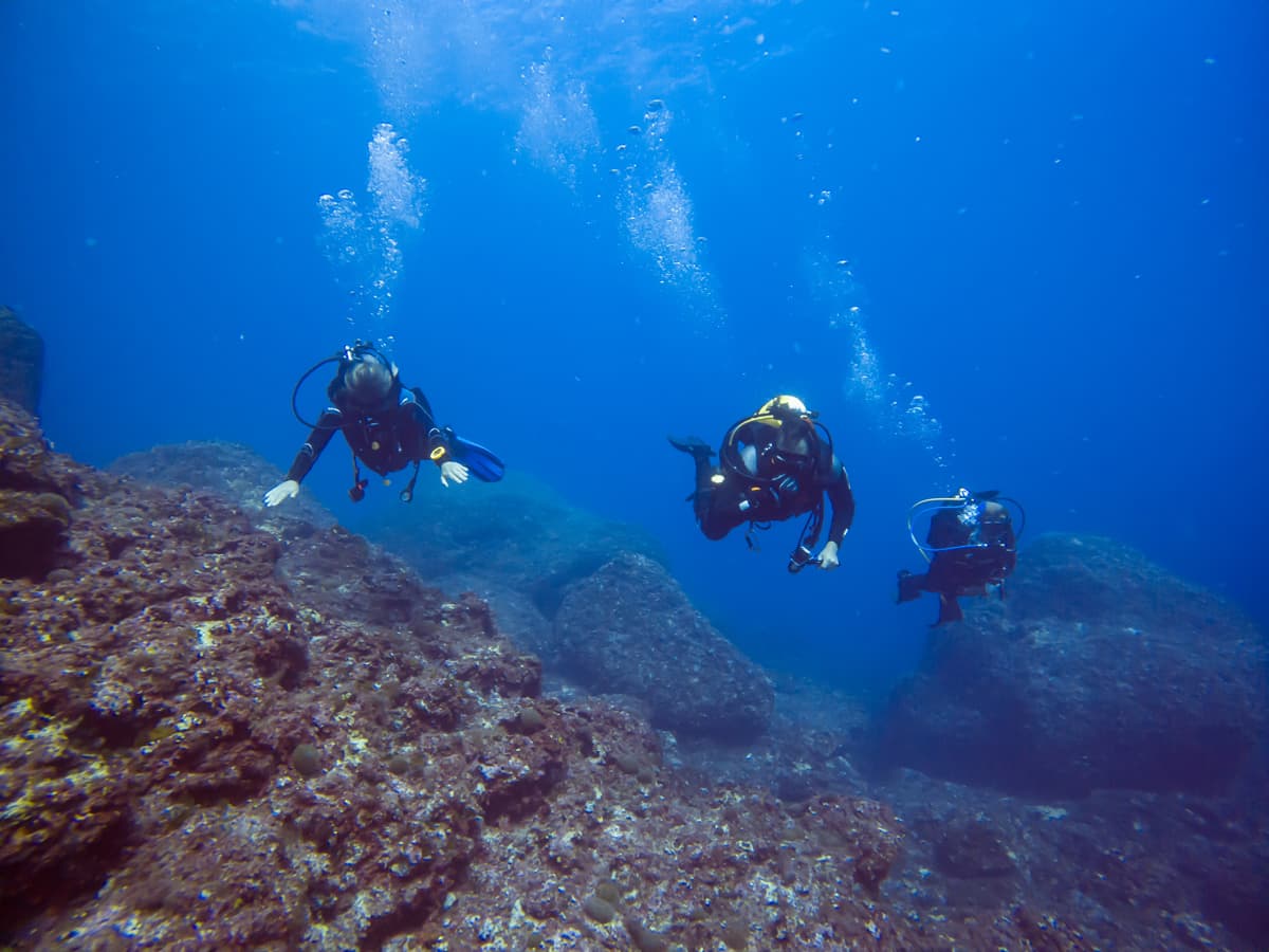 Bautismo de buceo en A Coruña